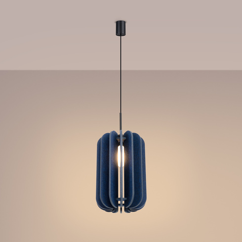 Lampa wisząca MULA 27 granatowa