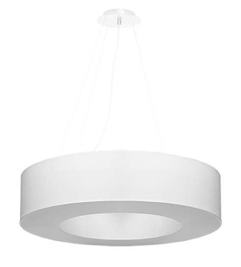 Żyrandol SATURNO 70 biały