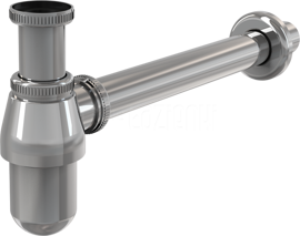 Półsyfon umywalkowy 5/4" metalowy Ø32 A431