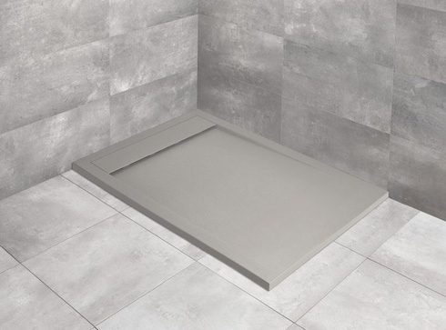 Radaway Teos F Cemento 180x80 Brodzik z konglomeratu HTF18080-74