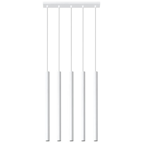 Lampa wisząca PASTELO 5 biała