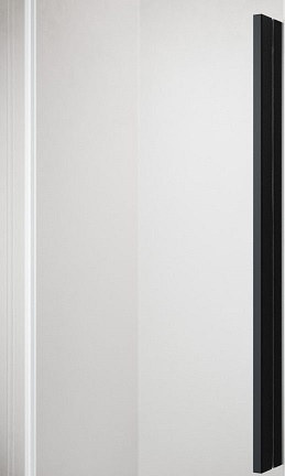 Drzwi prysznicowe czarne Radaway Furo Black DWJ 140 lewe przesuwne