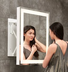 Lustro wysuwane Miior Get. 6080 Vertical z oświetleniem LED 305682 027-500