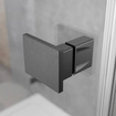 Drzwi prysznicowe Radaway Essenza Brushed GunMetal DWJ 80 prawe