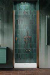 Drzwi miedź szczotkowana Radaway Nes Brushed Copper DWJ I 70 prawe