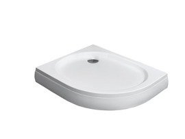 Brodzik półokrągły Radaway Patmos E 100x80 Lewy 4P81155-03L