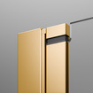 Kabina złota połysk składana Radaway Nes Gold KDD B 100x90