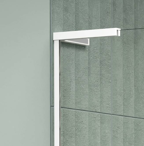Kabina walk-in 75 biała Radaway Modo SL White II 10319075-04-01L lewa