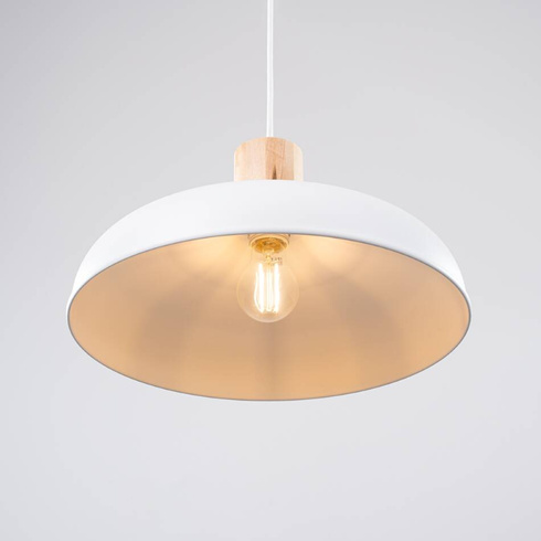 Lampa wisząca INDY biała