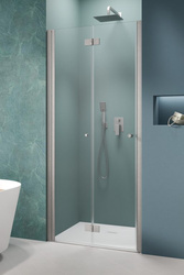 Drzwi składane nikiel Radaway Nes Brushed Nickel DWB 90 Lewe