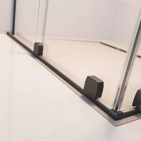 Drzwi prysznicowe 120 Radaway Furo SL Brushed GunMetal DWJ lewe