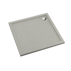 Brodzik akrylowy Sharper Cement Stone 80x80x4,5 cm, kwadratowy