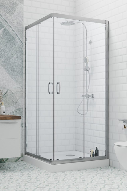 Kabina prostokątna Radaway Premium Plus D 80x90x190 Przejrzyste 30437-01-01N
