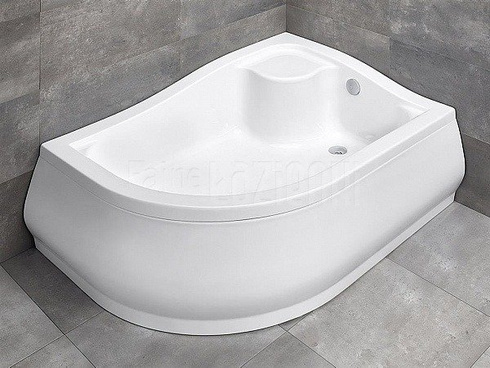 Brodzik półokrągły Radaway Korfu E 100x80 Prawy 4E81400-03R