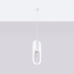 Lampa wisząca NICUS 1 biała