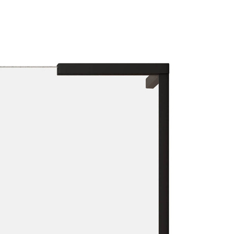 Prysznic walk-in czarny 65 Radaway Modo SL Black II 10319065-54-01R prawy