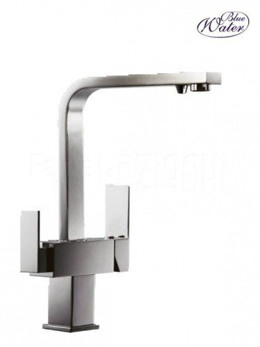 Bateria kuchenna dwuobwodowa Blue Water Taupo chrom 