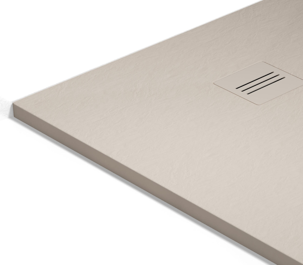 Brodzik kaszmirowy konglomerat Radaway Kyntos F 90x80 HKF9080-84