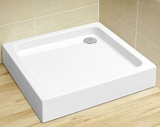 Brodzik łazienkowy Radaway Siros C Compact 80x80 kwadratowy SBC8817-2
