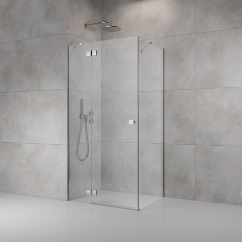 Kabina prysznicowa Radaway Almatea SE KDJ 90x90 lewa chrom