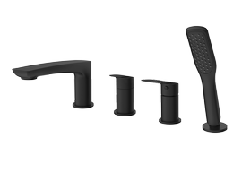 Bateria wannowa 4-otworowa Vedo Desso Nero VBD4040CZ