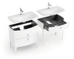 Szafka łazienkowa Oristo Louis OR50-SD1S-82-14 granatowy mat