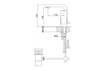 Bateria umywalkowa Kohlman Saxo QB100S
