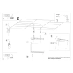 Plafon SOLE czarny LED
