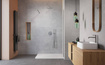 Kabina walk-in 95 nikiel Radaway Modo New Brushed Nickel II 389095-91-01