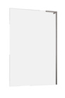Kabina walk-in 100 nikiel Radaway Modo SL Brushed Nickel II prawa