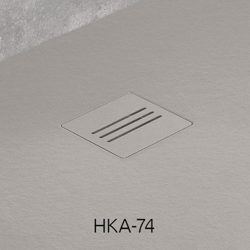Brodzik z konglomeratu Radaway Kyntos F 100x70 cemento HKF10070-74
