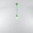 Lampa wisząca DIEGO 1 zielony