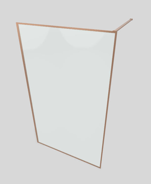 Kabina walk-in miedź 105 Radaway Modo F Brushed Copper II