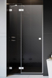 Drzwi prysznicowe 110 białe Radaway Essenza Pro White DWJ lewe