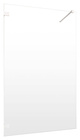Kabina walk-in biała 140 Radaway Essenza Pro White 10103140-04-01