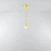 Lampa wisząca DIEGO 1 żółta
