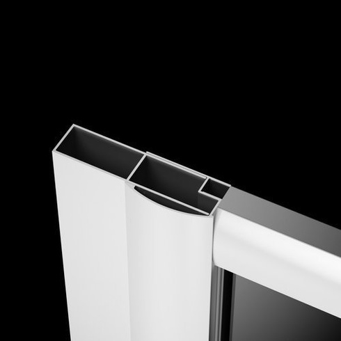 Profil poszerzający Biały U +4 cm Radaway Classic P01-124185004