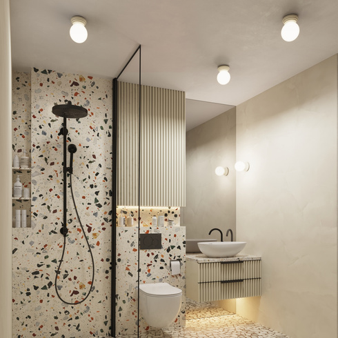 Kinkiet ZORI beżowy IP44