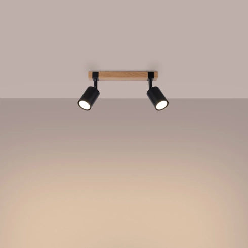 Plafon FAGER 2 czarny