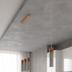 Lampa wisząca ZANE 1 szara