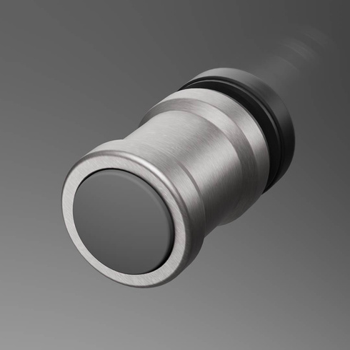 Kabina składana Radaway Nes Brushed Nickel KDD B 80x80