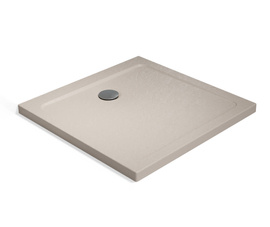 Brodzik kwadratowy 80x80 Radaway Doros C Stone kaszmirowy