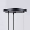 Lampa wisząca HYPERION 3P czarny