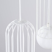 Lampa wisząca BRINA 3P biała