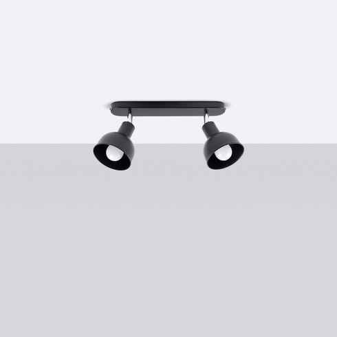 Plafon ELBA 2 czarny