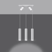 Lampa wisząca RING 3 biały