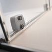 Drzwi prysznicowe 180 przesuwne Radaway Furo Brushed GunMetal DWD
