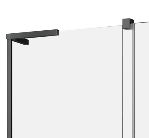 Drzwi prysznicowe 120 Radaway Furo SL Brushed GunMetal DWJ lewe
