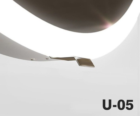 Lustro wysuwane Miior Moon 80 Black z oświetleniem LED 302801