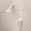 Kabina walk-in biała 155 Radaway Essenza Pro White 10103155-04-01